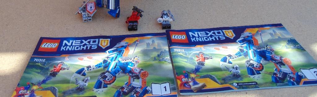 Lego 70312 NEXO KNIGHTS Le mécha de Lance, Accessoires inclus, Lego, Ensemble complet, Comme neuf