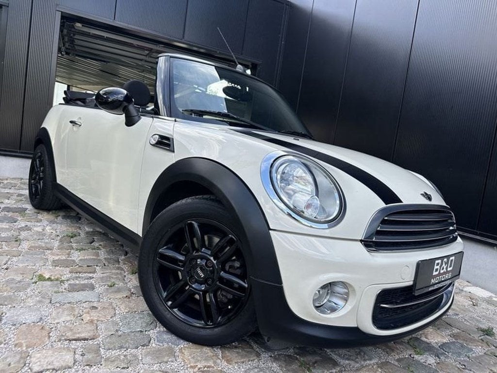 MINI Cooper Cabrio Cooper Cabrio /Airco/Black Alu/Verw st./, Auto's, Mini, 90 kW, 122 pk, Zwart, Zwart
