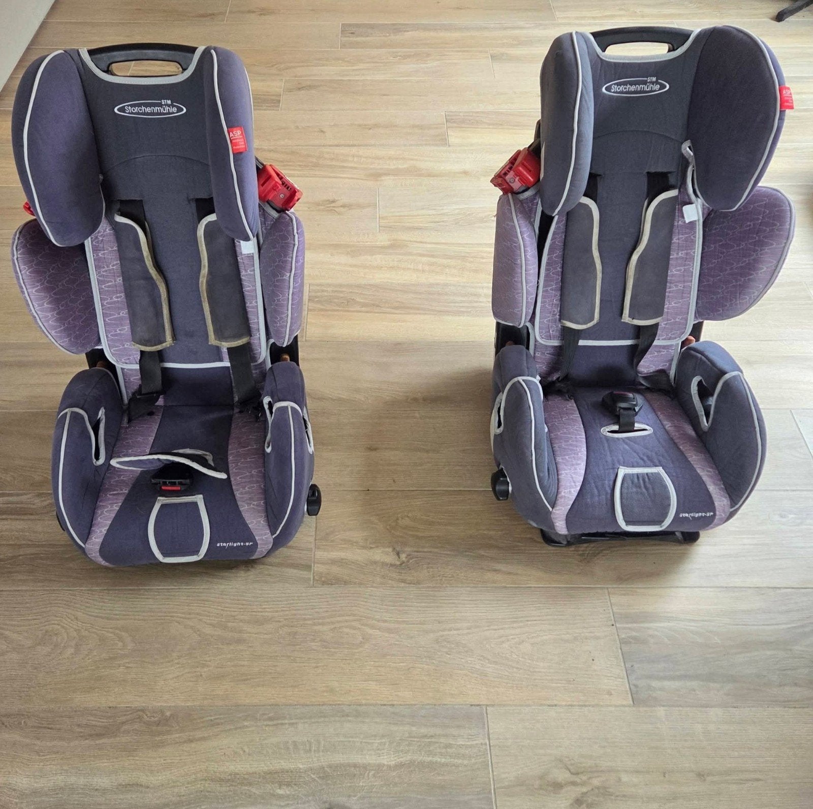 Storchenmühle Autostoelen (2 stuks), Kinderen en Baby's, Autostoeltjes, Ophalen, Gebruikt, 9 t/m 18 kg, Overige merken