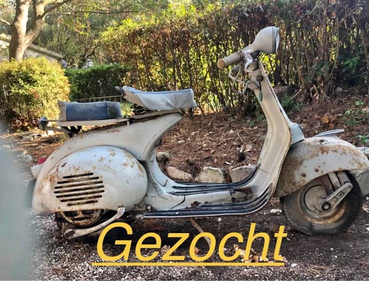 GEZOCHT! Oude Vespa jaren ‘50 á ‘60 project, Ophalen, Gebruikt