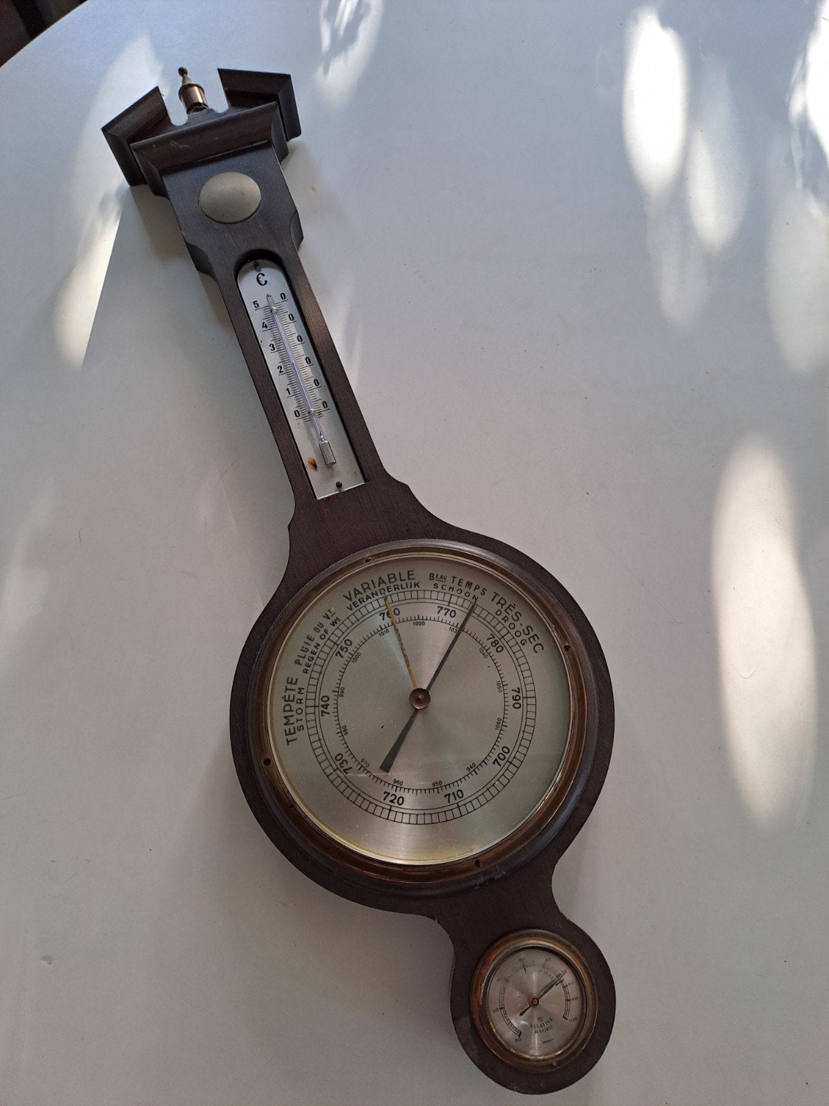 Barometer. Hygrometer, Audio, Tv en Foto, Weerstations en Barometers, Ophalen, Barometer