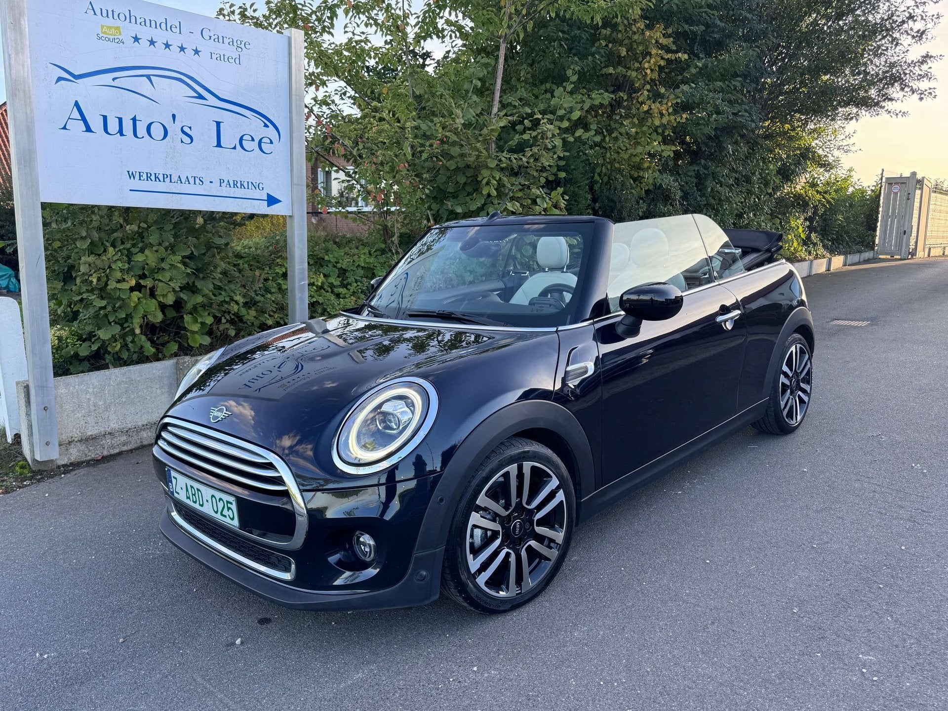 MINI Cooper Cabrio 1.5A automaat/keyless/leder/digitaal dash, 100 kW, 116 g/km, Achat, Euro 6
