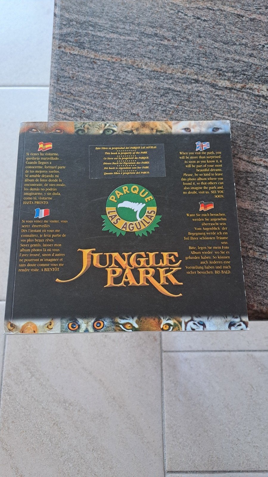 (Prenten)boek 'Jungle Park', Ophalen, Nieuw, Natuur algemeen
