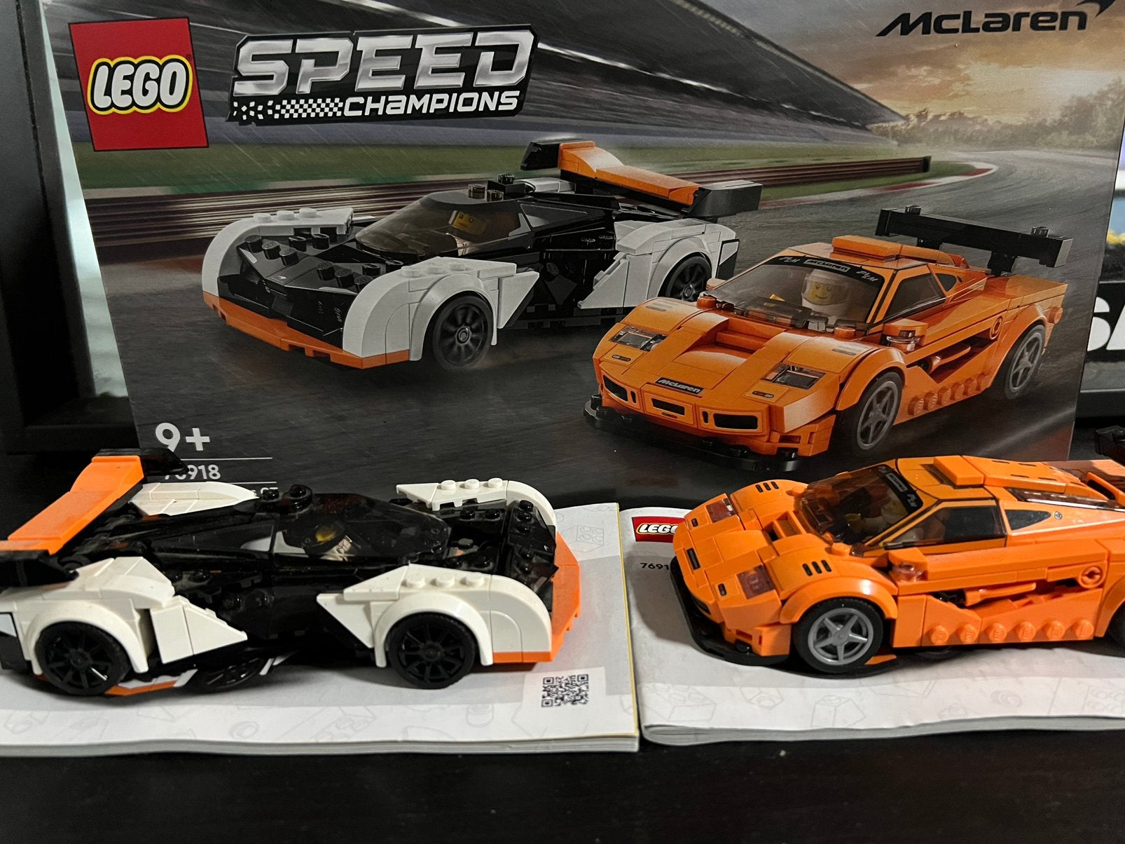 Lego Mclaren Solus GT & Mclaren F1 LM 76918, Ophalen, Lego, Speed Champions, Zo goed als nieuw