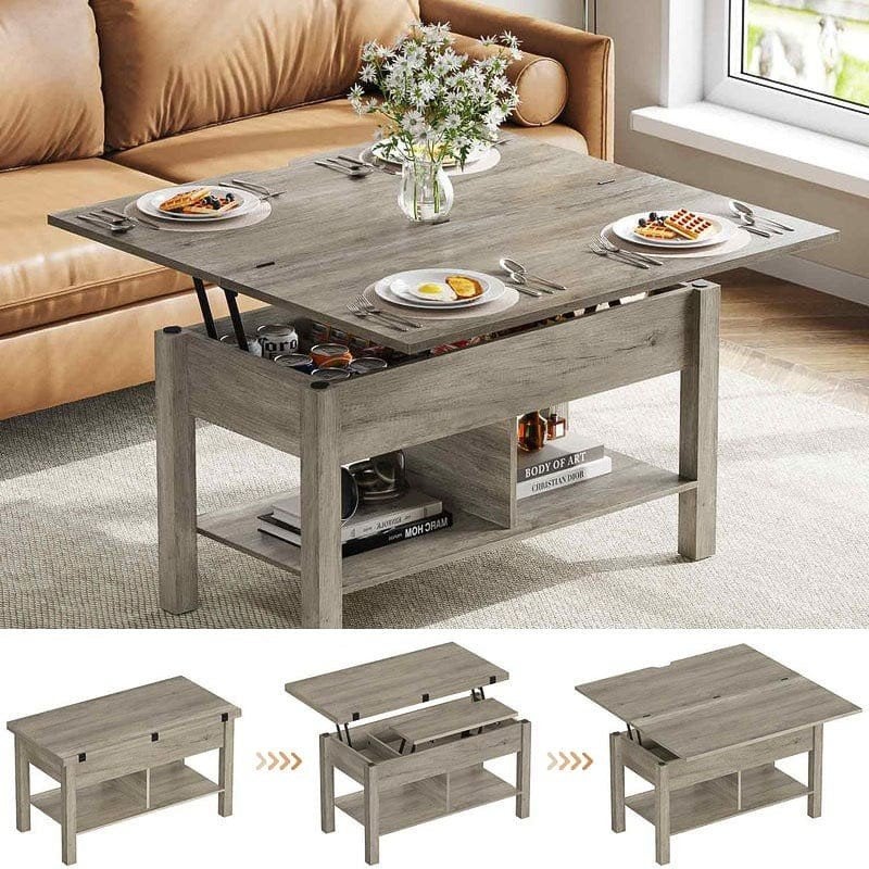 Table basse relevable – comme neuve, Enlèvement