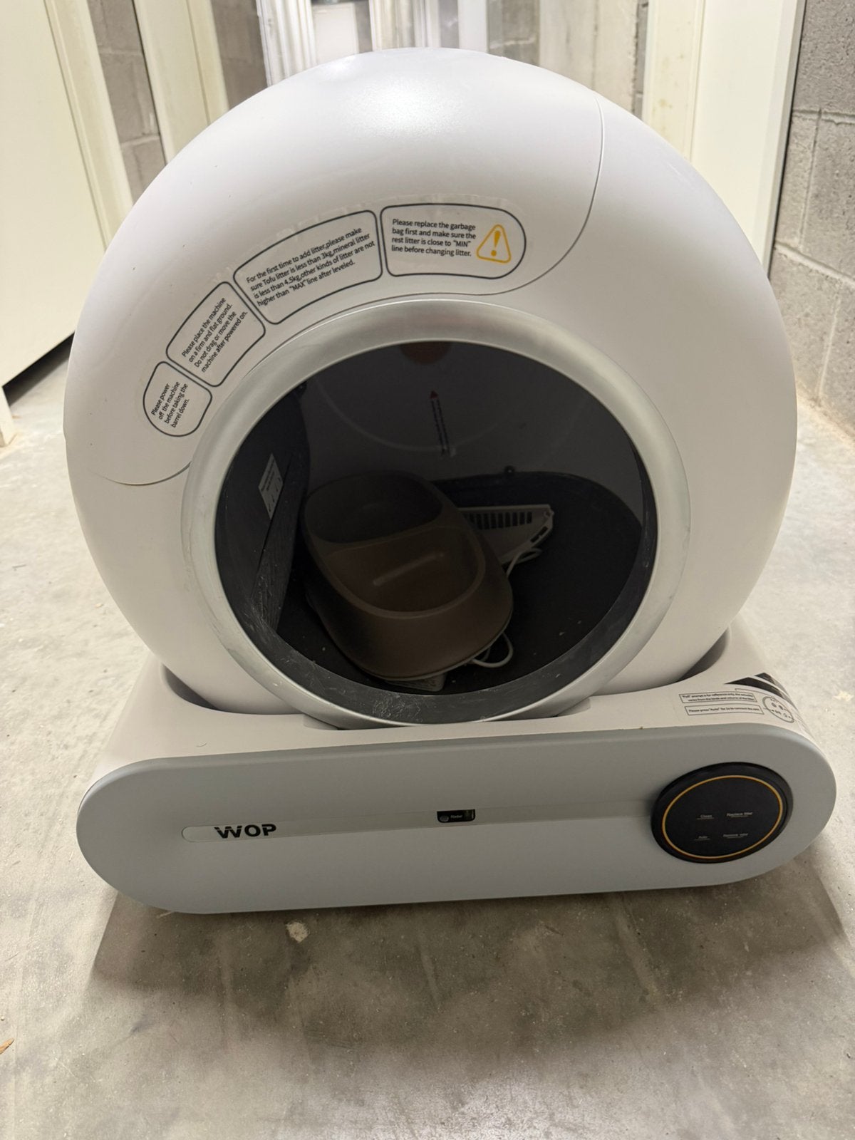 Automatische kattenbak, Dieren en Toebehoren, Ophalen, Zo goed als nieuw