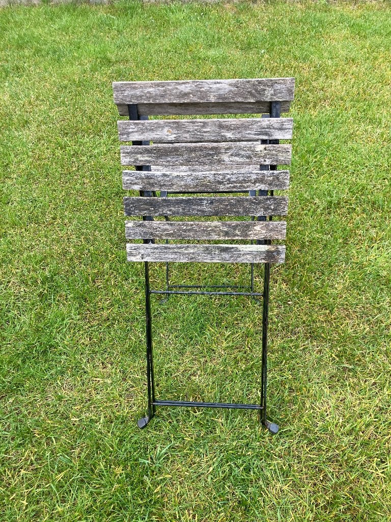 Tuinset, Ophalen, Gebruikt, Hout, Inklapbaar