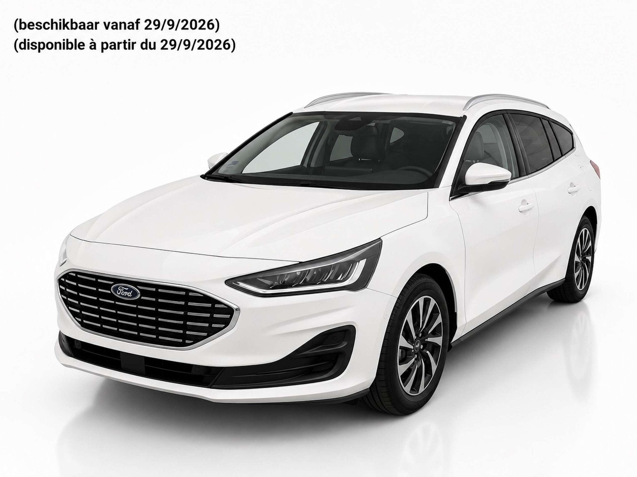 Ford Focus 1.5d Automaat Garantie EURO 6d, Auto's, Ford, Stof, 4 cilinders, Wit, Bedrijf