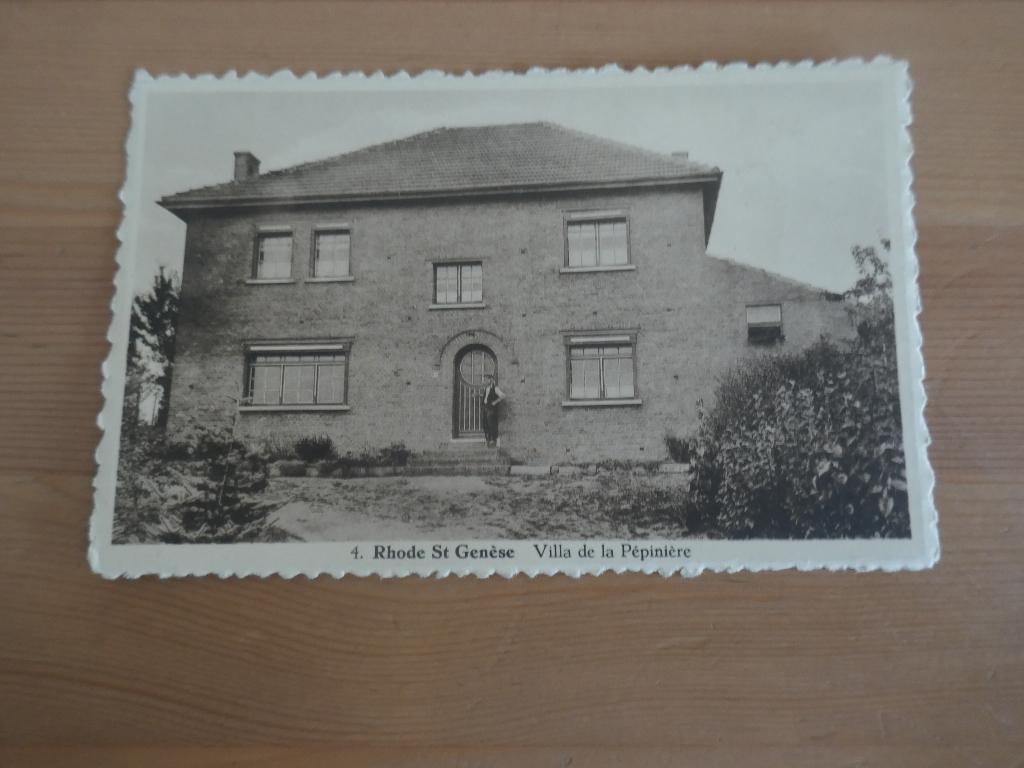 St Genesius-Rode ; Rhode St Genesis Villa de la Pépinière, Envoi, Non affranchie, Brabant Flamand