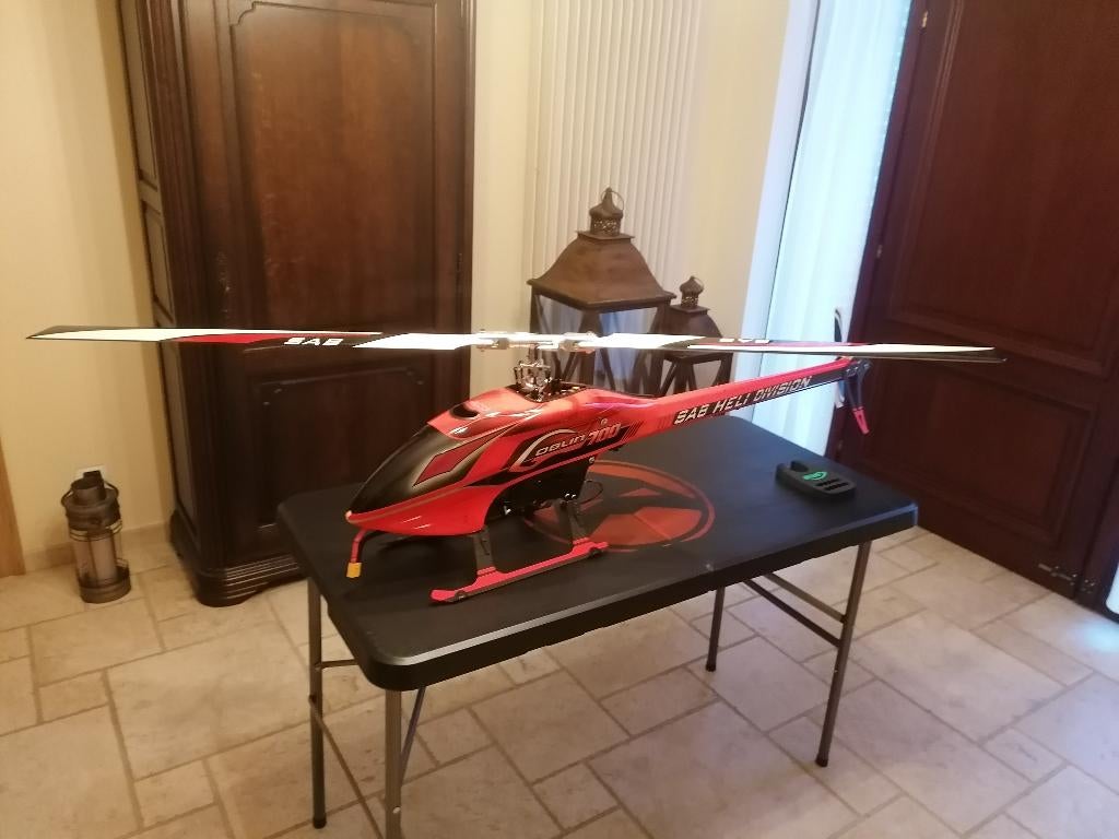 Goblin 700 + Goblin 630 + wisselstukken, Enlèvement, Utilisé, Électro, Hélicoptère