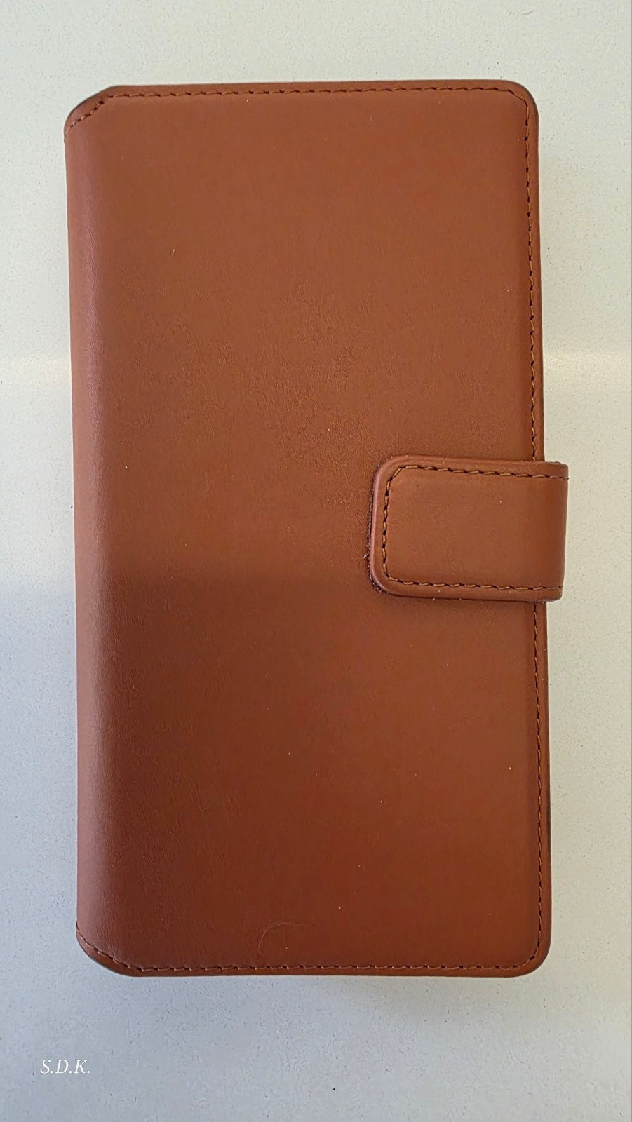 Housse en cuir MobyDefend pour Samsung S25 Ultra, Neuf, Housse ou Sac, Enlèvement ou Envoi, Fermeture magnétique