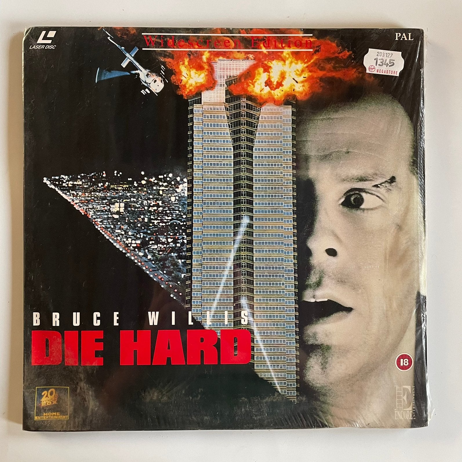 Die hard - Laserdisc, Ophalen of Verzenden, Zo goed als nieuw