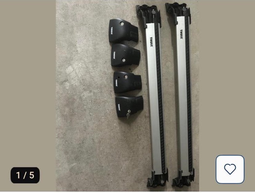 Dakdragers Thule, Auto diversen, Dakdragers, Ophalen, Zo goed als nieuw