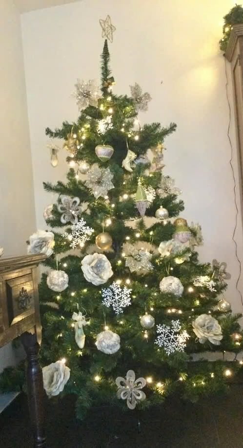 Luxe kunst kerstboom ( zonder decoratie), Diversen, Kerst, Gebruikt, Ophalen