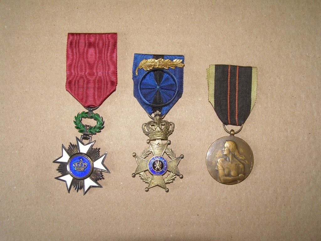 Lot de médailles WW2, Collections, Objets militaires | Général, Armée de terre, Enlèvement ou Envoi
