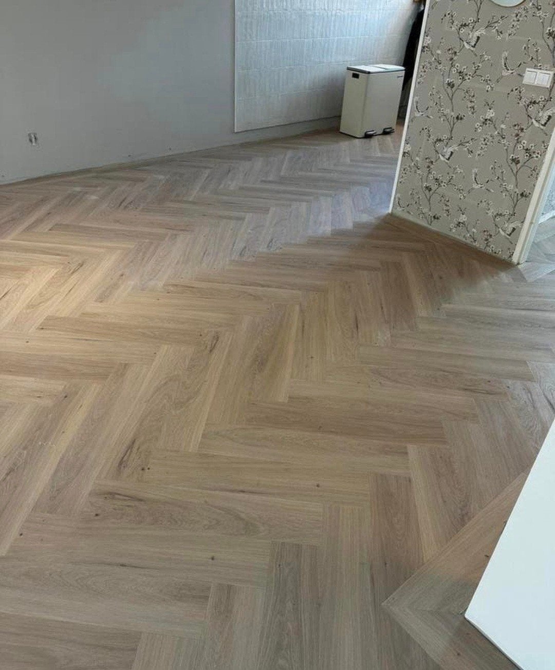 posé parquet . PVC/visgraat, Enlèvement, Aggloméré