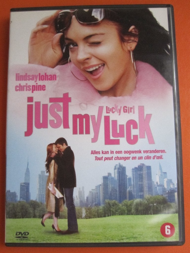 Just my Luck (2006), Cd's en Dvd's, Dvd's | Komedie, Romantische komedie, Ophalen of Verzenden, Zo goed als nieuw, Vanaf 6 jaar