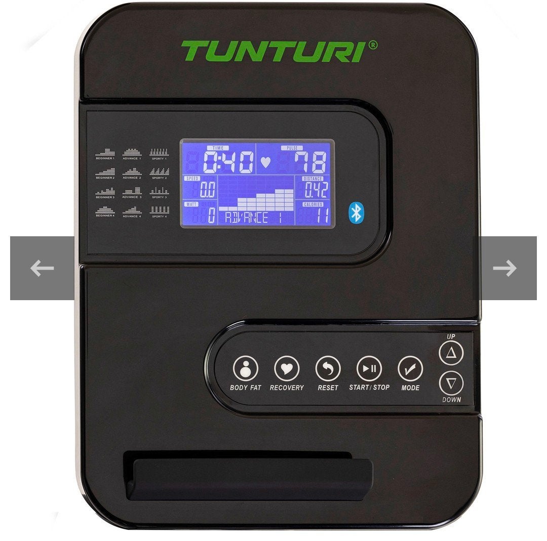 Tunturi E35 hometrainer cardiotrainer, Jambes, Comme neuf, Enlèvement, Vélo d'appartement
