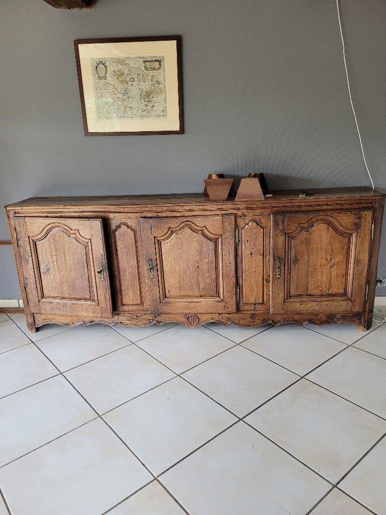 antiek dressoir, Huis en Inrichting, Ophalen, Gebruikt, Eikenhout, 200 cm of meer