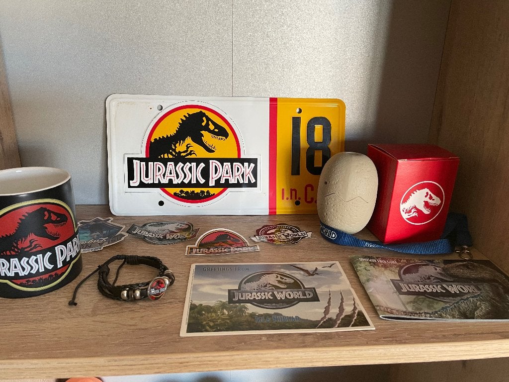 Jurassic Park collectors items, Ophalen, Zo goed als nieuw, Film en Tv