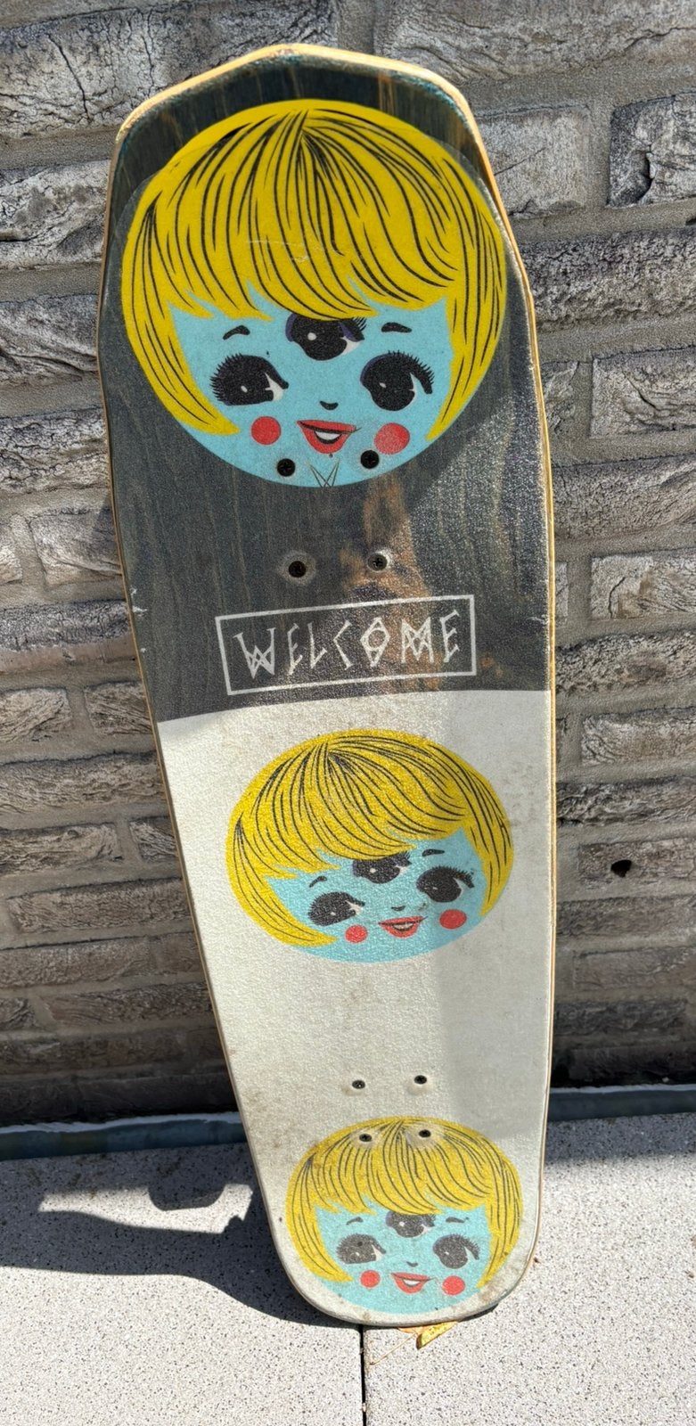 Skateboard Welcome Nora - cruiser, Sport en Fitness, Skateboarden, Ophalen, Gebruikt, Skateboard