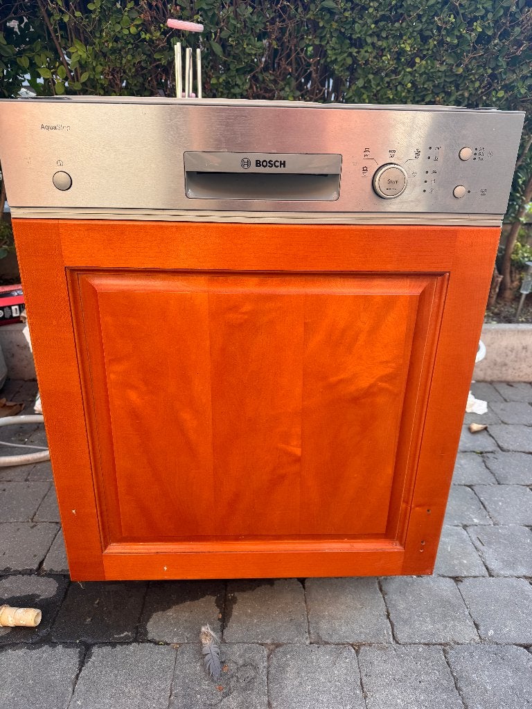 Bosch SMI50D35EU inbouwvaatwasser Roestvrij staal Goede stat, Ophalen, Gebruikt, Eco programma, Inbouw