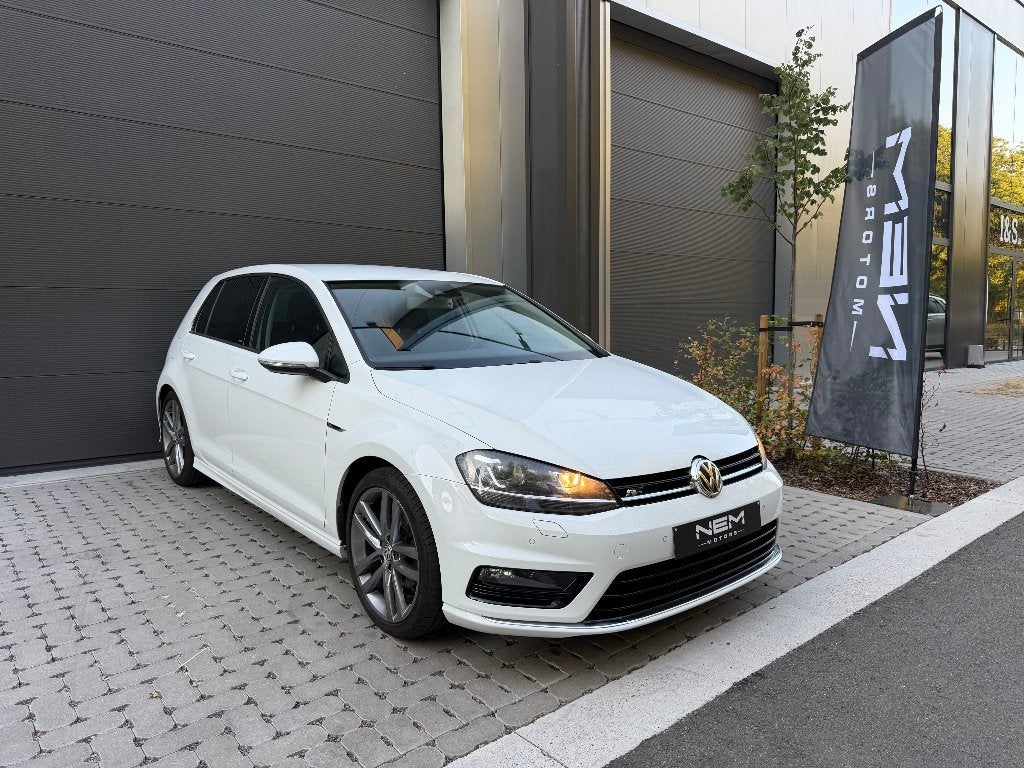 Volkswagen Golf 2.0 TDI R-Line DSG,GARANTIE,ACC,NAVI,AIRCO, Autos, Achat, Entreprise, 1968 cm³, Entretenue par le concessionnaire