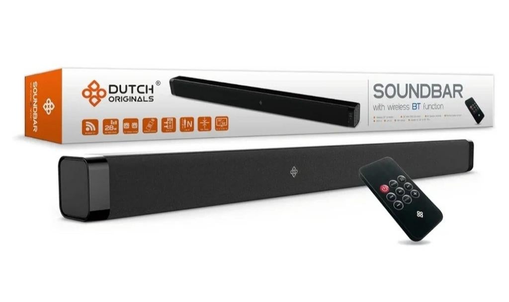 Soundbar DUTCH originals bluetooth, TV, Hi-fi & Vidéo, Enlèvement, Bluetooth