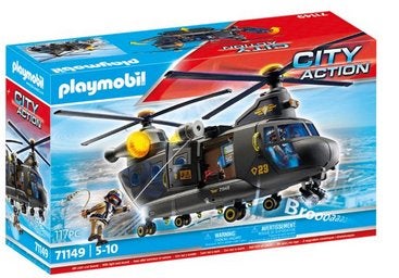 PLAYMOBIL City action reddingshelicopter, Neuf, Kit complet, Véhicule, City action