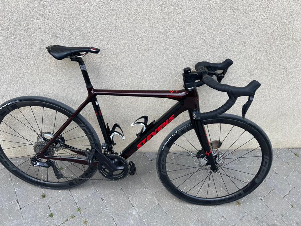 Le super prestige de Steven di2, Vélos & Vélomoteurs, Autres marques, 10 à 15 vitesses, 49 à 53 cm, Comme neuf