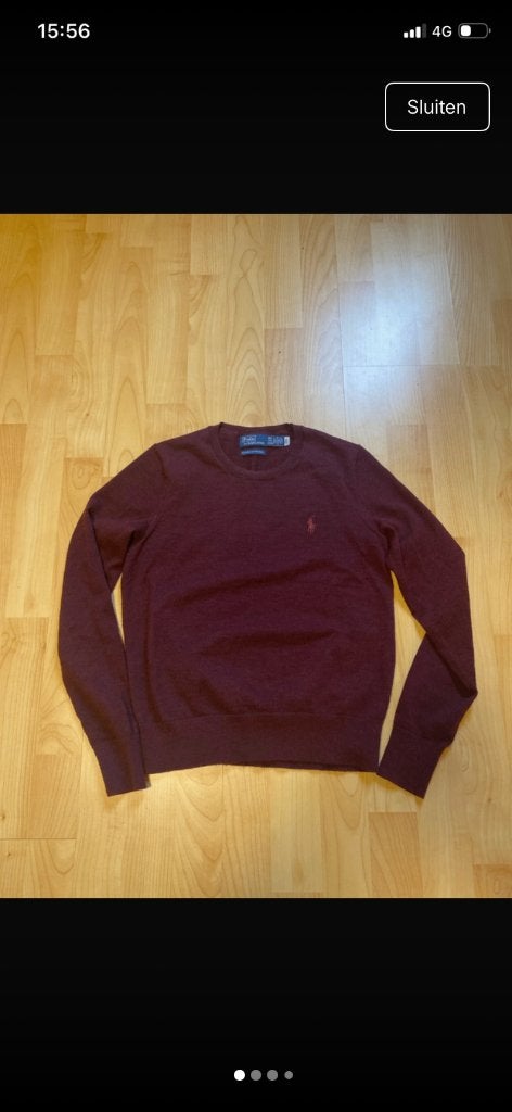 Ralph Lauren Wollen Trui Dames XXS Nieuwprijs €215, Kleding | Dames, Ophalen of Verzenden, Zo goed als nieuw, Ralph Lauren, Maat 34 (XS) of kleiner