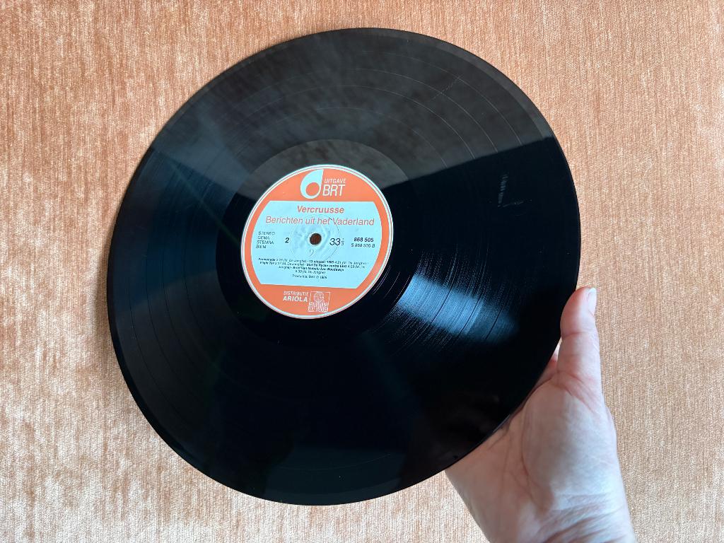 Vercruusse, Berichten uit het Vaderland, BRT, Ophalen, Gebruikt, 12 inch