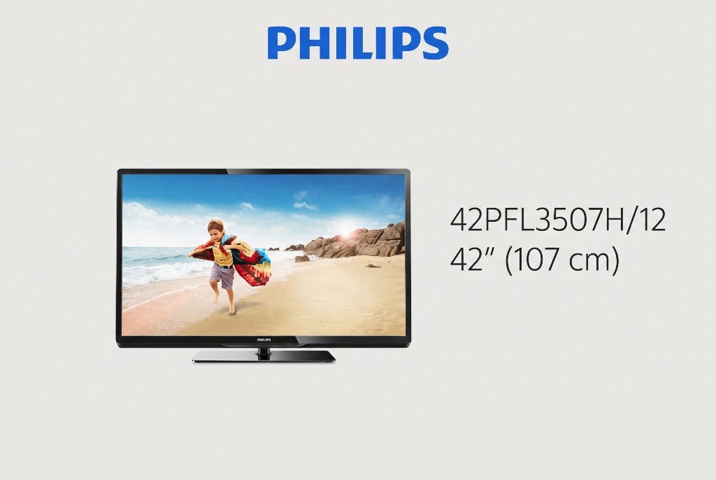 TV LED Philips 42" (107 cm) - (chambre ou second écran), Philips, LED, 50 Hz, Comme neuf