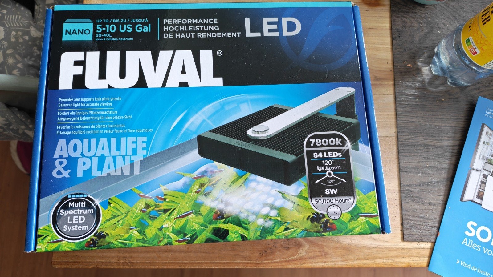 Aquariumlamp nieuw, Animaux & Accessoires, Poissons | Aquariums & Accessoires, Fluval, Enlèvement
