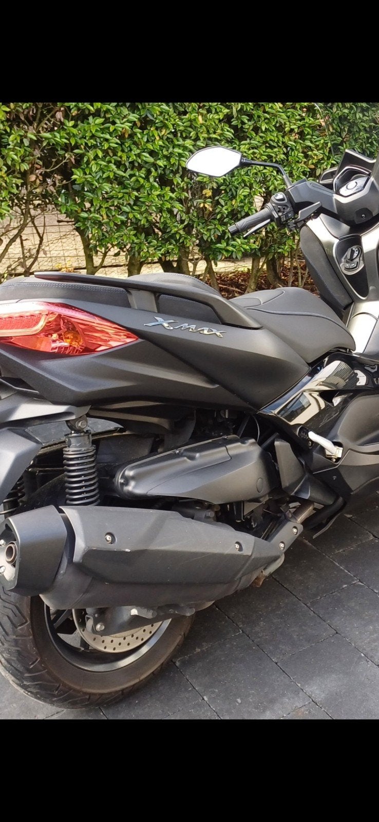 uitlaat x max 400cc, Ophalen