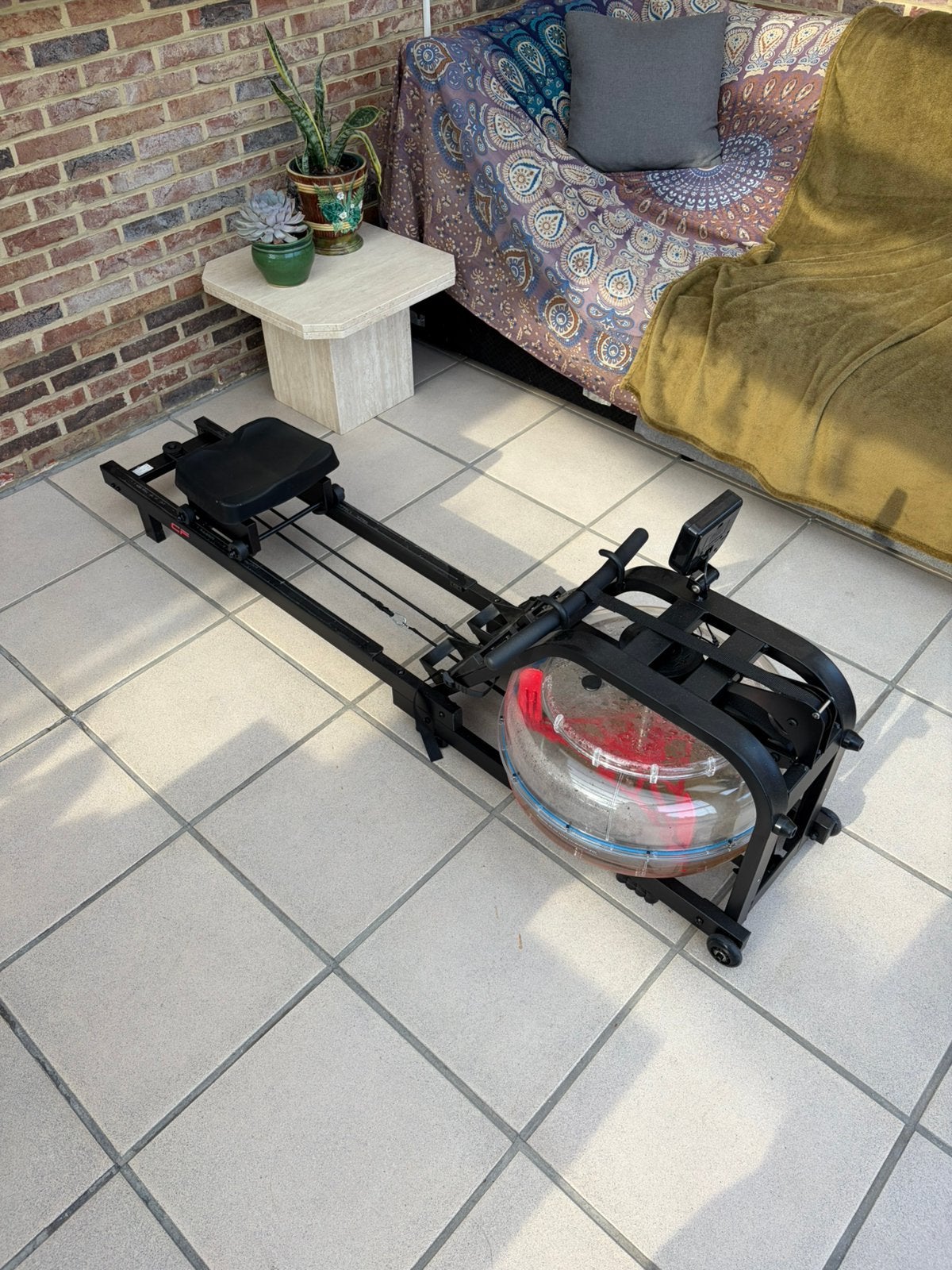 Roeimachine, Sport en Fitness, Fitnessapparatuur, Ophalen, Nieuw, Aluminium, Roeitrainer