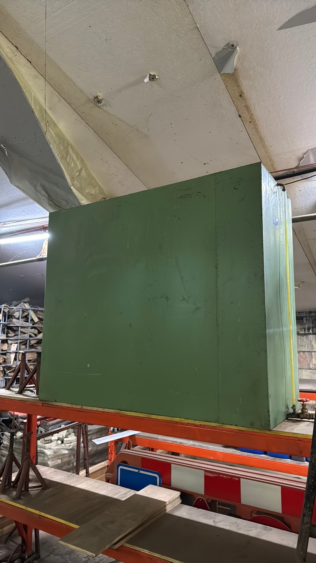 Dieseltank tank enkelwandig, Ophalen, Gebruikt