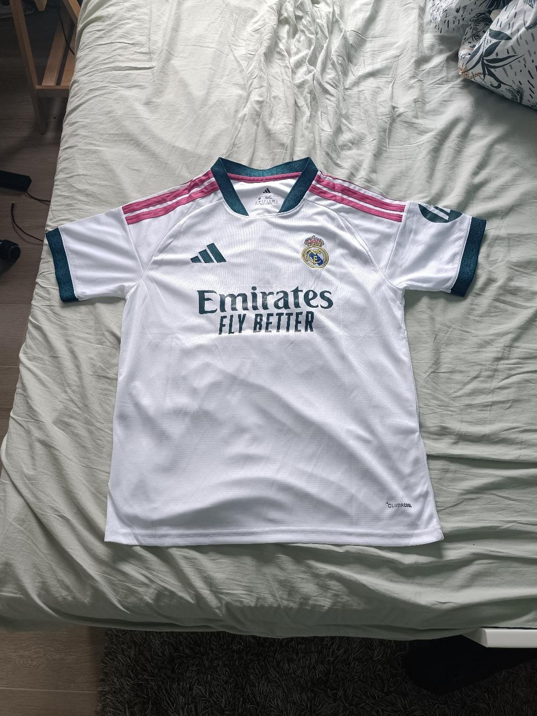 Real Madrid Thuisshirt 2026/2027 Mbappé #10 – M – €30, Maat 48/50 (M), Wit, Nieuw, Ophalen of Verzenden