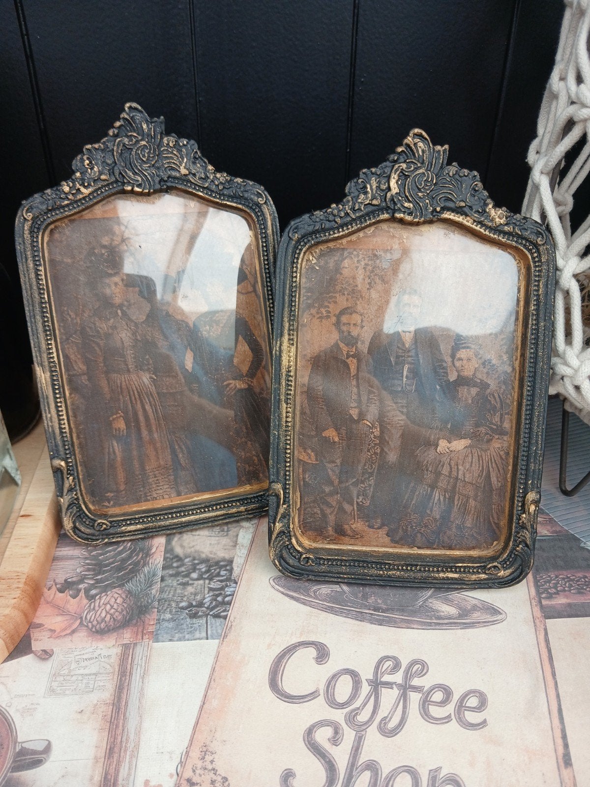 shabby chic fotokaders, Maison & Meubles, Autres matériaux, Enlèvement ou Envoi, Neuf, Fait main