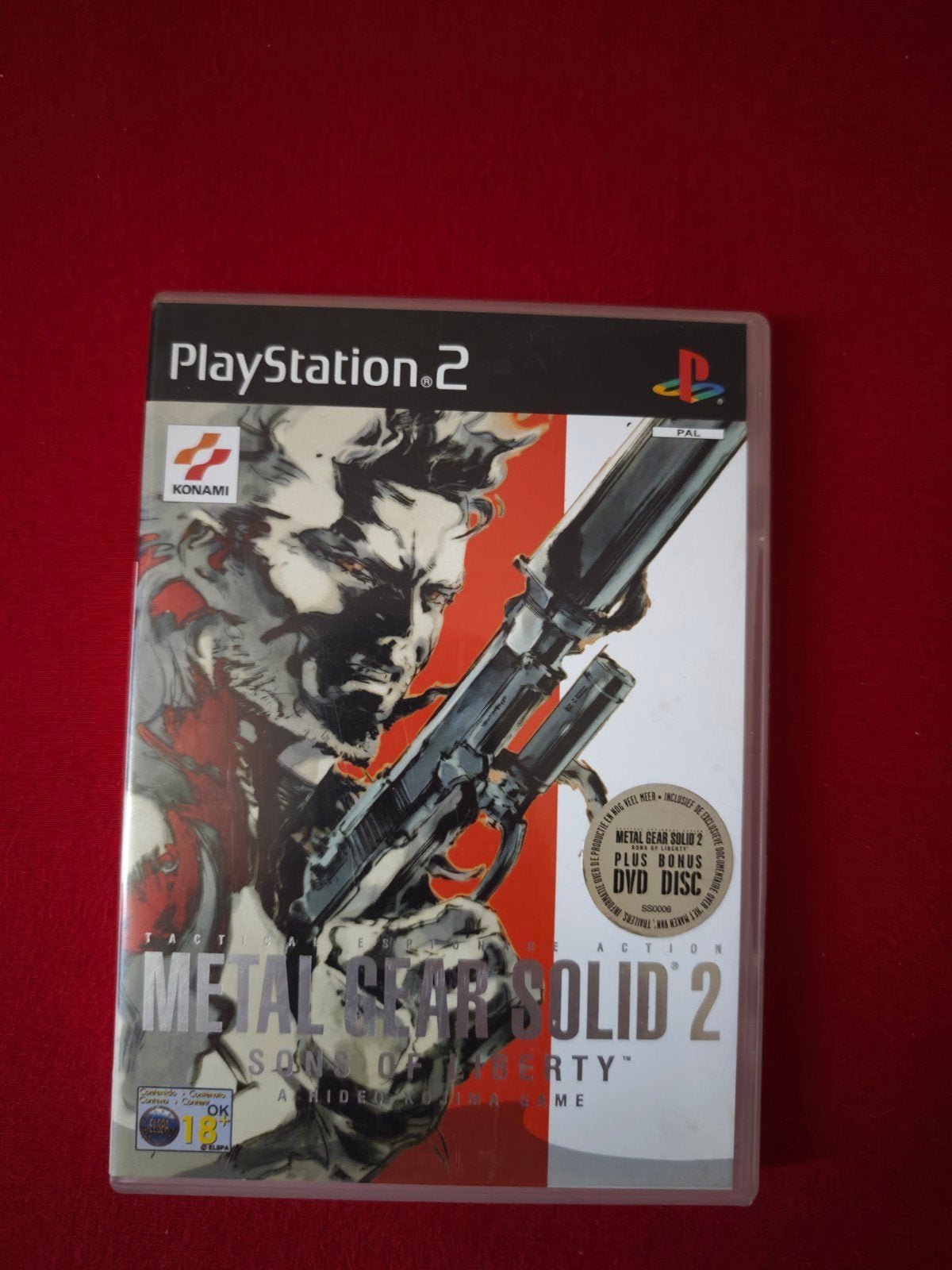 Ps2 metal gear solid, Enlèvement