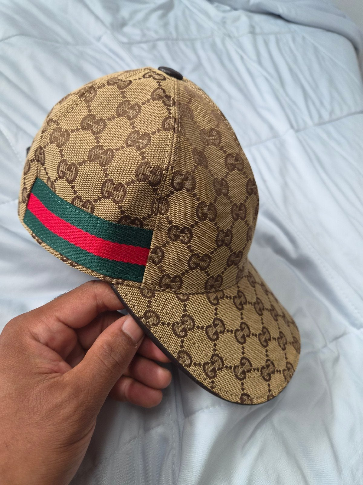 Casquette gucci brune (S), Casquette
