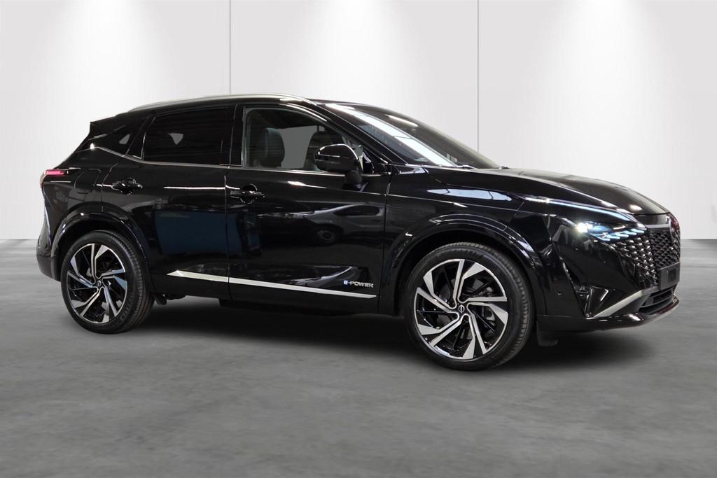 Nissan Qashqai e-POWER Tekna+, Auto's, Nissan, Stof, Gebruikt, 750 kg, Zwart
