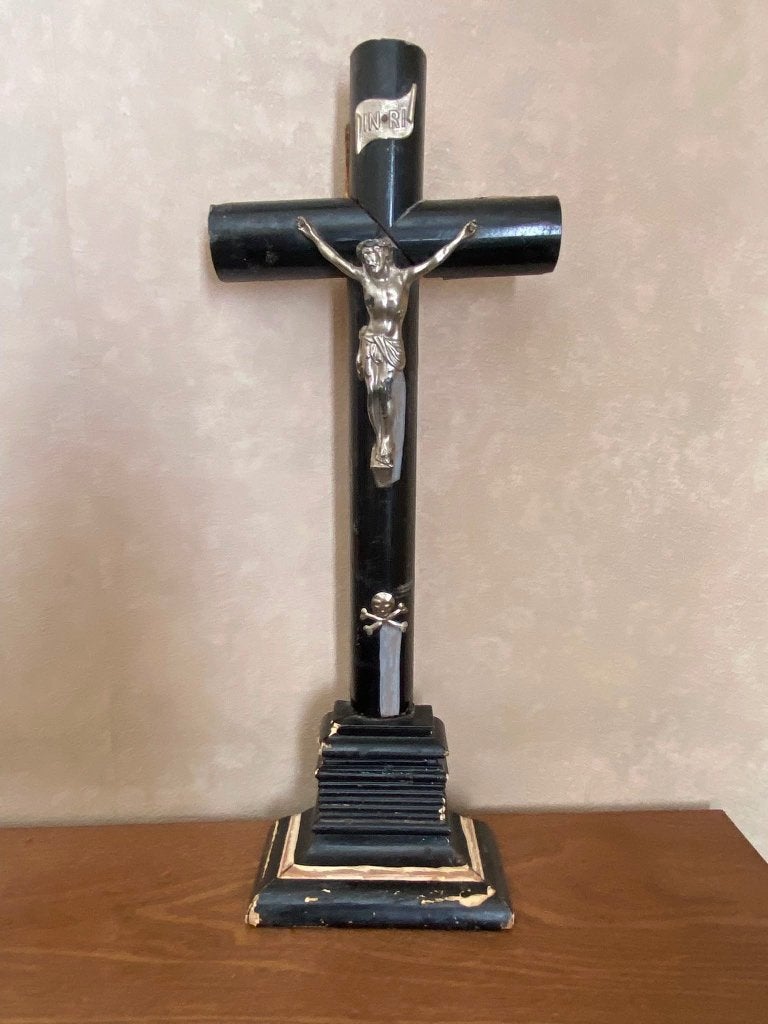 Kruisbeeld, Antiek en Kunst, Antiek | Religieuze voorwerpen, Ophalen of Verzenden