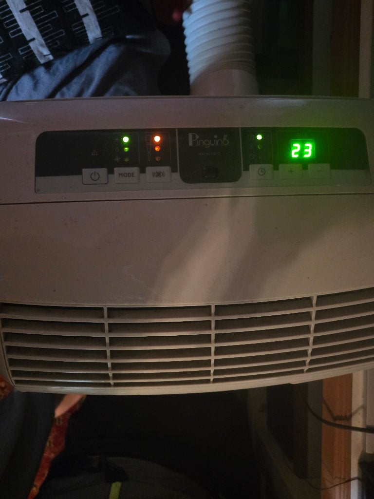 airco mobiel, Gebruikt, 3 snelheden of meer, Ophalen of Verzenden, Afstandsbediening