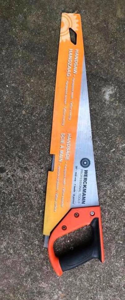 Handzaag, Jardin & Terrasse, Scies manuelles, Enlèvement, Comme neuf, Scie à main