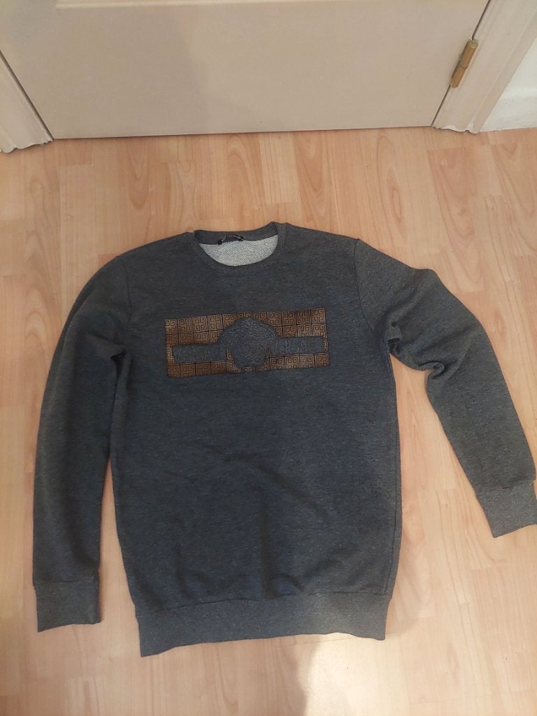 Nette, donkergrijze sweater maat M, Kleding | Heren, Ophalen, Gedragen, Maat 48/50 (M), Grijs