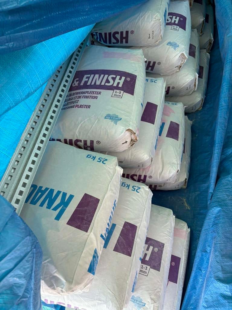 Fix finish knauf, Enlèvement