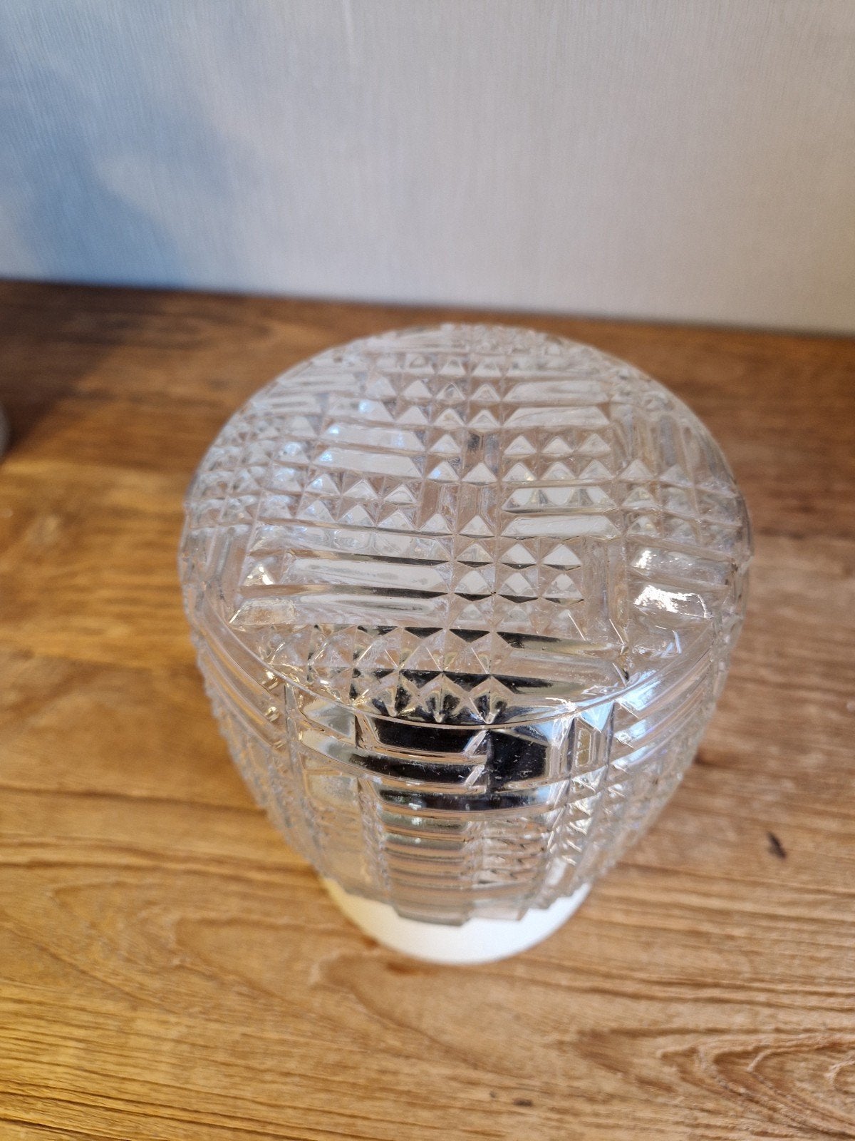 Vintage Niko Plafonnière / Wandlamp – Jaren 60/70 Persglas, Ophalen of Verzenden
