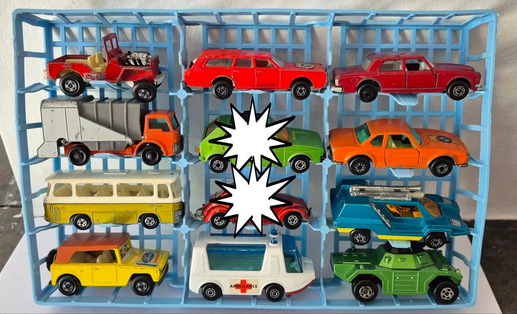 Lot 2 : Matchbox aan 2,00eur/st., Hobby en Vrije tijd, Ophalen of Verzenden, Gebruikt, Auto