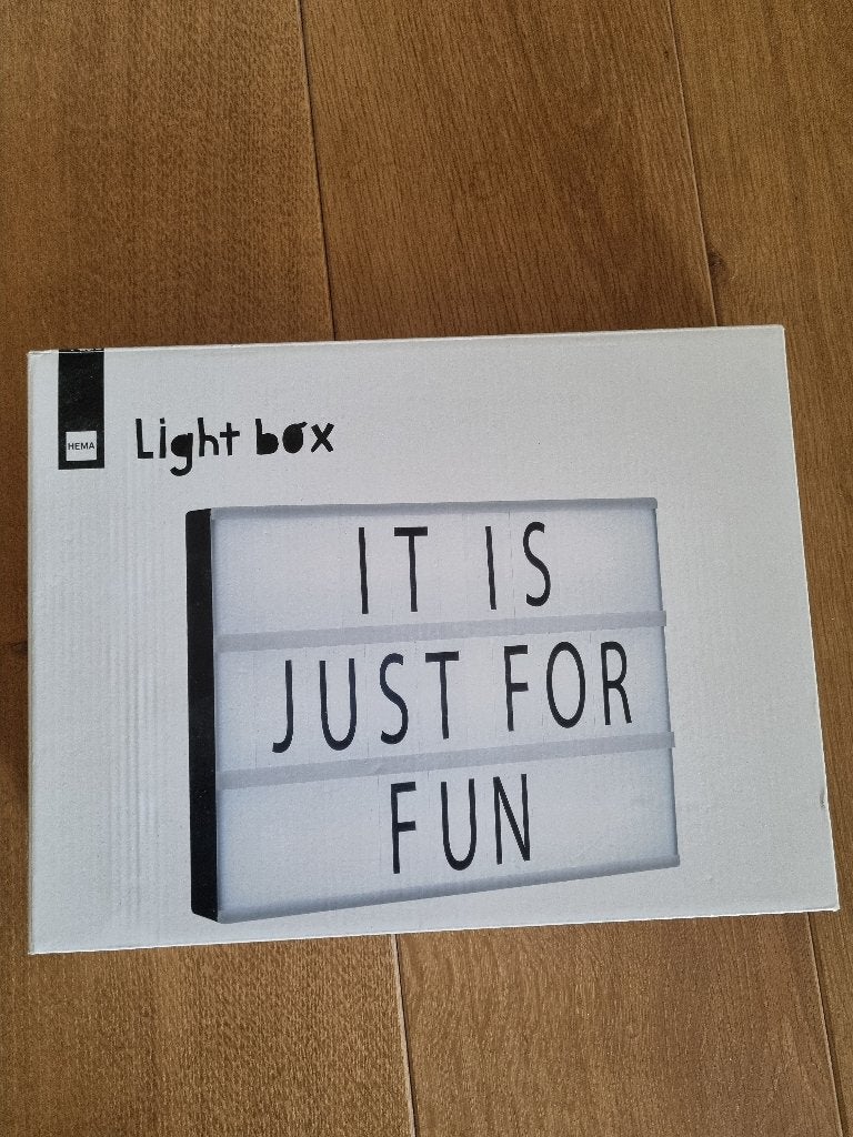 lightbox HEMA, Enlèvement, Neuf